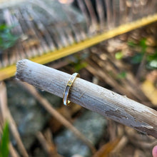 Load image into Gallery viewer, READY TO SHIP Zirconia Ring - Gold Plated FJD$