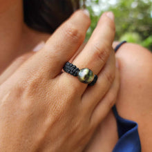 Load image into Gallery viewer, READY TO SHIP Fiji Saltwater Pearl Ring - Nylon FJD$