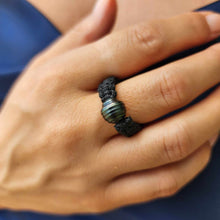 Load image into Gallery viewer, READY TO SHIP Fiji Saltwater Pearl Ring - Nylon FJD$