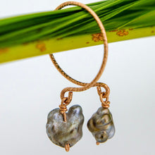 Load image into Gallery viewer, READY TO SHIP - Fiji Keshi Pearl Twist Layer Ring - 14k Rose Gold Fill FJD$