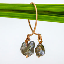 Load image into Gallery viewer, READY TO SHIP - Fiji Keshi Pearl Twist Layer Ring - 14k Rose Gold Fill FJD$