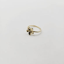 Load image into Gallery viewer, READY TO SHIP Mini Frangipani Ring - 9k Solid Gold FJD$