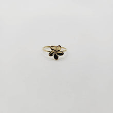 Load image into Gallery viewer, READY TO SHIP Mini Frangipani Ring - 9k Solid Gold FJD$