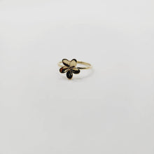 Load image into Gallery viewer, READY TO SHIP Mini Frangipani Ring - 9k Solid Gold FJD$
