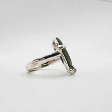 Load image into Gallery viewer, READY TO SHIP Free Flow Seaglass Ring - 925 Sterling Silver FJD$