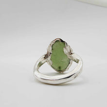 Load image into Gallery viewer, READY TO SHIP Free Flow Seaglass Ring - 925 Sterling Silver FJD$