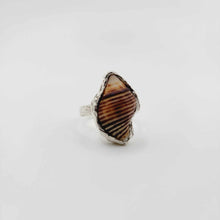 Load image into Gallery viewer, READY TO SHIP Free Flow Shell Ring - 925 Sterling Silver FJD$