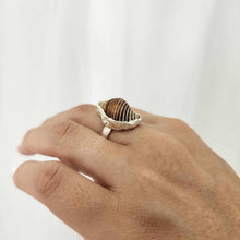 Load image into Gallery viewer, READY TO SHIP Free Flow Shell Ring - 925 Sterling Silver FJD$