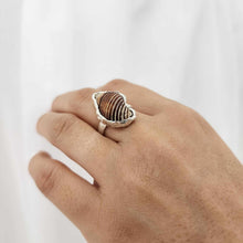 Load image into Gallery viewer, READY TO SHIP Free Flow Shell Ring - 925 Sterling Silver FJD$
