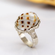 Load image into Gallery viewer, CONTACT US TO RECREATE THIS SOLD OUT STYLE Free Flow Shell Ring - 925 Sterling Silver FJD$