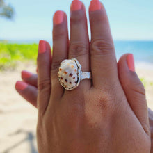 Load image into Gallery viewer, CONTACT US TO RECREATE THIS SOLD OUT STYLE Free Flow Shell Ring - 925 Sterling Silver FJD$