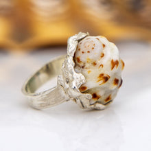 Load image into Gallery viewer, CONTACT US TO RECREATE THIS SOLD OUT STYLE Free Flow Shell Ring - 925 Sterling Silver FJD$