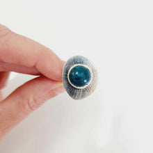 Load image into Gallery viewer, CONTACT US TO RECREATE THIS SOLD OUT STYLE Bezel Set Precious Stone Ring - 925 Sterling Silver FJD$