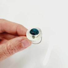 Load image into Gallery viewer, CONTACT US TO RECREATE THIS SOLD OUT STYLE Bezel Set Precious Stone Ring - 925 Sterling Silver FJD$