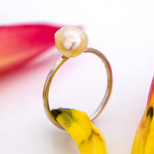 Load image into Gallery viewer, READY TO SHIP Fiji Keshi Pearl Ring - 925 Sterling Silver FJD$