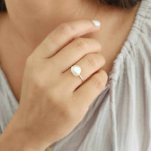 Load image into Gallery viewer, READY TO SHIP Fiji Keshi Pearl Ring - 925 Sterling Silver FJD$