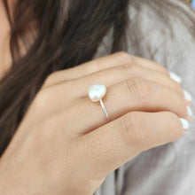 Load image into Gallery viewer, READY TO SHIP Fiji Keshi Pearl Ring - 925 Sterling Silver FJD$