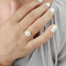 Load image into Gallery viewer, READY TO SHIP Fiji Keshi Pearl Ring - 925 Sterling Silver FJD$