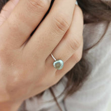 Load image into Gallery viewer, READY TO SHIP Fiji Keshi Pearl Ring - 925 Sterling Silver FJD$