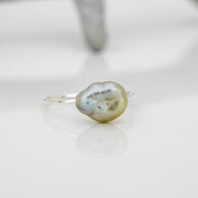 Load image into Gallery viewer, READY TO SHIP Fiji Keshi Pearl Ring - 925 Sterling Silver FJD$