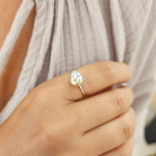 Load image into Gallery viewer, READY TO SHIP Fiji Keshi Pearl Ring - 925 Sterling Silver FJD$