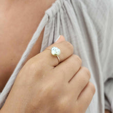 Load image into Gallery viewer, READY TO SHIP Fiji Keshi Pearl Ring - 925 Sterling Silver FJD$
