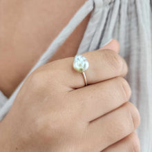 Load image into Gallery viewer, READY TO SHIP Fiji Keshi Pearl Ring - 925 Sterling Silver FJD$