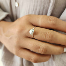 Load image into Gallery viewer, READY TO SHIP Fiji Keshi Pearl Ring - 925 Sterling Silver FJD$