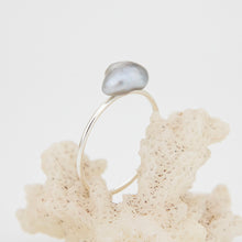 Load image into Gallery viewer, READY TO SHIP Fiji Keshi Pearl Ring - 925 Sterling Silver FJD$