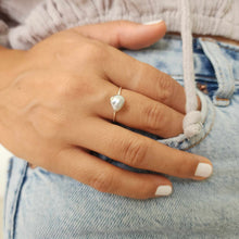Load image into Gallery viewer, READY TO SHIP Fiji Keshi Pearl Ring - 925 Sterling Silver FJD$