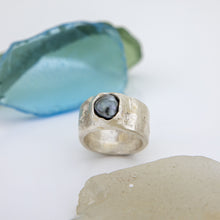 Load image into Gallery viewer, READY TO SHIP - Unisex Fiji Keshi Pearl Ring - 925 Sterling Silver FJD$