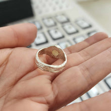 Load image into Gallery viewer, CONTACT US TO RECREATE THIS SOLD OUT STYLE Organic Cast Keshi Pearl Ring - 925 Sterling Silver FJD$