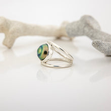 Load image into Gallery viewer, READY TO SHIP Fiji Saltwater Pearl Double Band Ring - 925 Sterling Silver FJD$