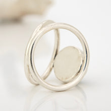 Load image into Gallery viewer, READY TO SHIP Fiji Saltwater Pearl Double Band Ring - 925 Sterling Silver FJD$