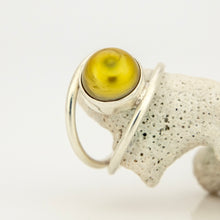 Load image into Gallery viewer, READY TO SHIP Fiji Saltwater Pearl Double Band Ring - 925 Sterling Silver FJD$