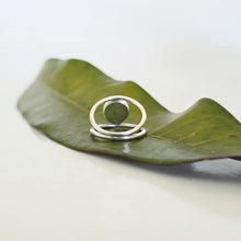 Load image into Gallery viewer, READY TO SHIP Fiji Saltwater Pearl Double Band Ring - 925 Sterling Silver FJD$