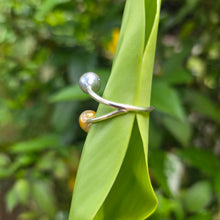 Load image into Gallery viewer, READY TO SHIP Civa Fiji Saltwater Pearl Trio Ring - 925 Sterling Silver FJD$