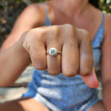 Load image into Gallery viewer, READY TO SHIP - Recycled Sterling Star Sign Pisces Ring - 925 Sterling Silver FJD$