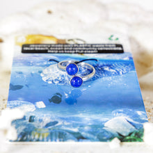 Load image into Gallery viewer, Recycled Ocean Plastic Ring - Stainless Steel FJD$