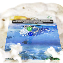 Load image into Gallery viewer, Recycled Ocean Plastic Ring - Stainless Steel FJD$