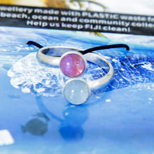 Load image into Gallery viewer, Recycled Ocean Plastic Ring - Stainless Steel FJD$