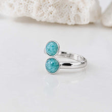 Load image into Gallery viewer, Recycled Ocean Plastic Ring - Stainless Steel FJD$