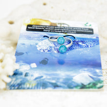 Load image into Gallery viewer, Recycled Ocean Plastic Ring - Stainless Steel FJD$