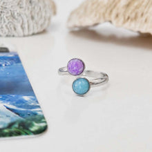 Load image into Gallery viewer, Recycled Ocean Plastic Ring - Stainless Steel FJD$