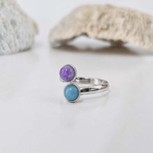 Load image into Gallery viewer, Recycled Ocean Plastic Ring - Stainless Steel FJD$
