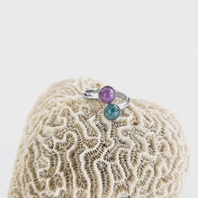 Load image into Gallery viewer, Recycled Ocean Plastic Ring - Stainless Steel FJD$