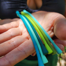 Load image into Gallery viewer, READY TO SHIP Unisex Rubber Bracelet Band - Stretch Rubber FJD$