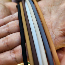 Load image into Gallery viewer, READY TO SHIP Unisex Rubber Bracelet Band - Stretch Rubber FJD$