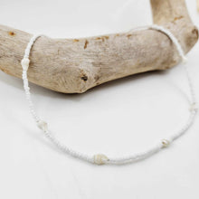Load image into Gallery viewer, READY TO SHIP Bead & Shell Choker Necklace - 925 Sterling Silver FJD$