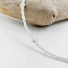 Load image into Gallery viewer, READY TO SHIP Bead & Shell Choker Necklace - 925 Sterling Silver FJD$